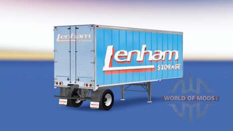 Скин Lenham на полуприцеп для American Truck Simulator