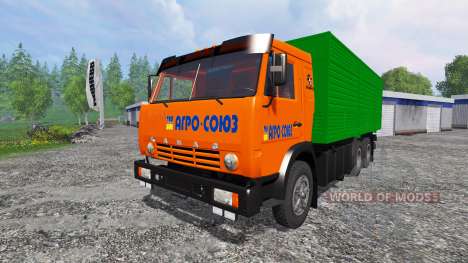 КамАЗ-53212 [оранжевый] для Farming Simulator 2015