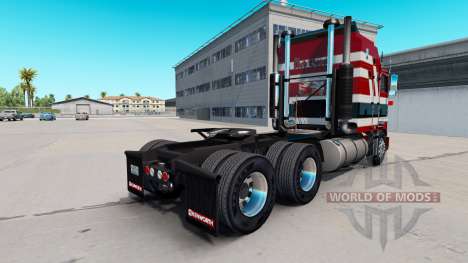 Скин Red Baron на тягач Kenworth K100 для American Truck Simulator