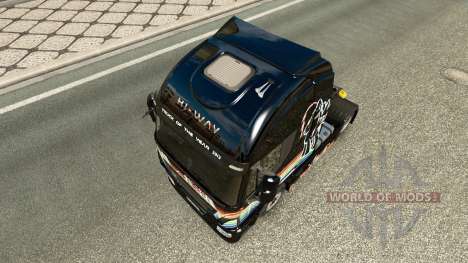 Скин Rainbow Dash на тягач Iveco для Euro Truck Simulator 2