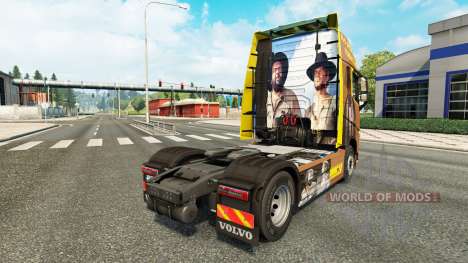 Скин Spencer Hill на тягач Volvo для Euro Truck Simulator 2