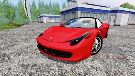 Ferrari 458 Italia для Farming Simulator 2015