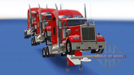 Полуприцепы из седельных тягачей для American Truck Simulator