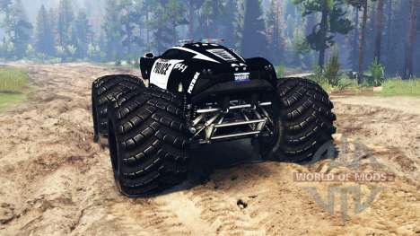 Marussia B2 Police [monster truck] для Spin Tires