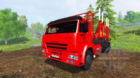 КамАЗ-65117 6x4 [лесовоз] для Farming Simulator 2015