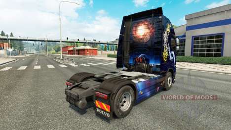 Скин Stylish на тягач Volvo для Euro Truck Simulator 2