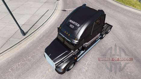 Скин Marten на тягач Freightliner Cascadia для American Truck Simulator