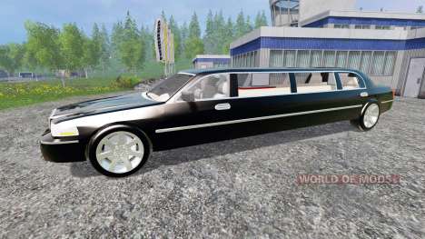 Lincoln Town Car Limousine для Farming Simulator 2015