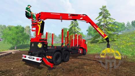 КамАЗ-65117 6x4 [лесовоз] для Farming Simulator 2015