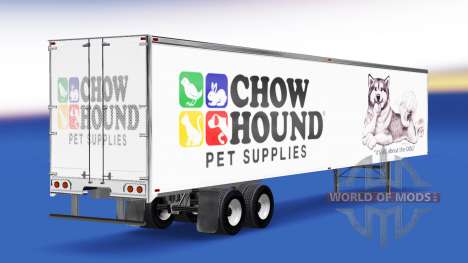 Скин Chow Hound на полуприцеп для American Truck Simulator