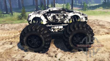 Lykan HyperSport [monster truck] для Spin Tires