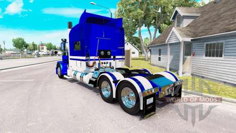Скин Equipment Express на тягач Peterbilt 389 для American Truck Simulator