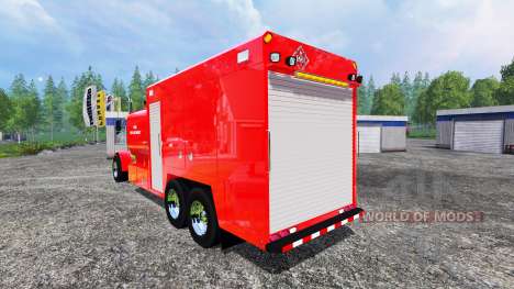 Peterbilt 378 Fire Department для Farming Simulator 2015