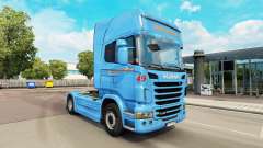 Скин Braspress на тягач Scania для Euro Truck Simulator 2