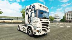 Скин Simply the Best на тягач Scania для Euro Truck Simulator 2