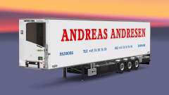 Полуприцеп-рефрижератор Chereau Andreas Andresen для Euro Truck Simulator 2