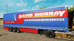 Шторный полуприцеп Krone David Murray для Euro Truck Simulator 2