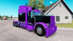 Скин Race Inspired на тягач Peterbilt 389 для American Truck Simulator