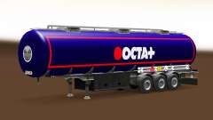 Скин Octa на топливный полуприцеп для Euro Truck Simulator 2