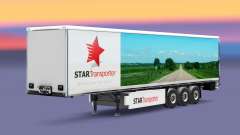 Скин Star Transport на полуприцепы для Euro Truck Simulator 2