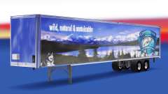 Скин Copper River Seafoods на полуприцеп для American Truck Simulator