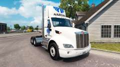 Скин Nabors на тягач Peterbilt для American Truck Simulator
