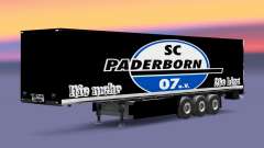 Скин SC Paderborn 07 на полуприцепы для Euro Truck Simulator 2