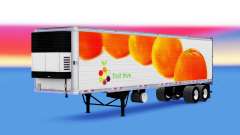 Скин Oranges на полуприцеп для American Truck Simulator