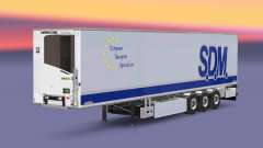Полуприцеп-рефрижератор Chereau S.D.M. для Euro Truck Simulator 2