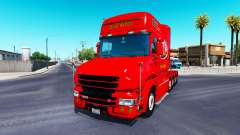 Скин Dom Toretto на тягач Scania T для American Truck Simulator