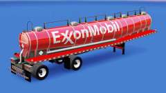 Скин ExxonMobil на химическую цистерну для American Truck Simulator