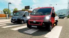 Peugeot Boxer Pickup для трафика для Euro Truck Simulator 2