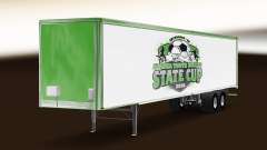 Скин Alaska Youth Soccer на полуприцеп для American Truck Simulator