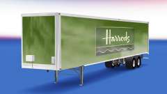 Скин Harrods v2.0 на полуприцеп для American Truck Simulator