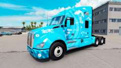 Скин Skype на тягач Kenworth для American Truck Simulator