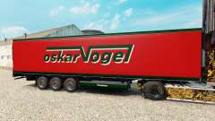 Скин Oskar Vogel на полуприцеп-рефрижератор для Euro Truck Simulator 2