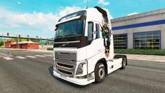 Скин Hannibal на тягач Volvo для Euro Truck Simulator 2