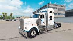 Скин United States Postal на Kenworth W900 для American Truck Simulator