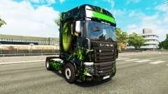 Скин Monster на тягач Scania R700 для Euro Truck Simulator 2