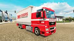 Скин H.Essers на тягач MAN TGX Tandem для Euro Truck Simulator 2