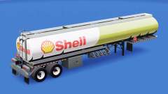 Скин Shell на топливную цистерну для American Truck Simulator