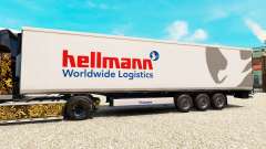 Скин Hellman на полуприцеп-рефрижератор для Euro Truck Simulator 2