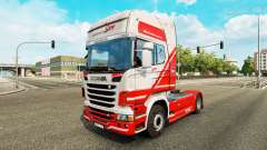 Скин TruckSim на тягач Scania для Euro Truck Simulator 2