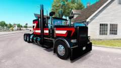 Скин Metallic Black на тягач Peterbilt 389 для American Truck Simulator