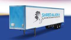 Скин Shred Alaska на полуприцеп для American Truck Simulator