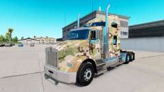 Скин Camouflage на тягач Kenworth T800 для American Truck Simulator