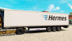 Скин Hermes на полуприцеп-рефрижератор для Euro Truck Simulator 2