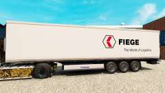 Скин Fiege Logistik на полуприцеп-рефрижератор для Euro Truck Simulator 2