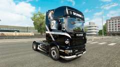 Скин V8 на тягач Scania для Euro Truck Simulator 2
