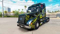 Скин Monster Energy на тягач Volvo VNL 670 для American Truck Simulator